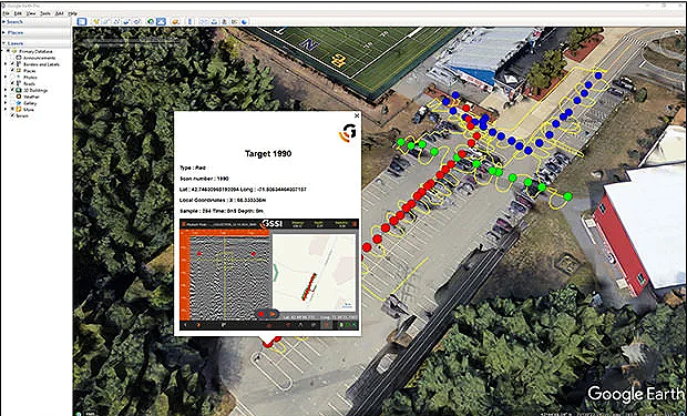 Satellite and Aerial Imagery GSSI UlilityScan